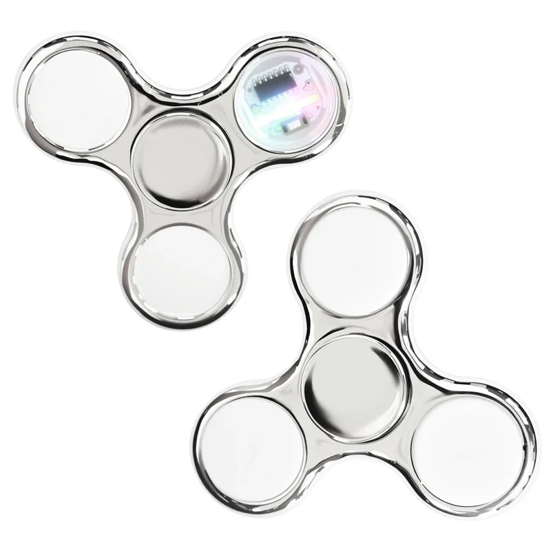 Rainbow LED Glowing Fidget Spinner - Stress and Anxiety Relief Toy