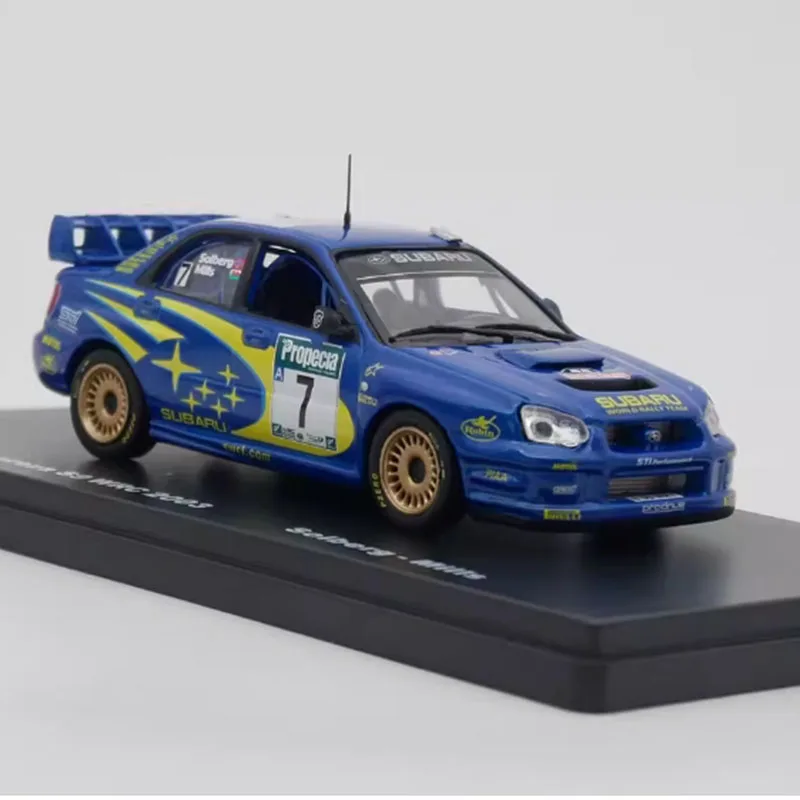 スバル インプレッサ ラリーカー 1/43 1:43 スケールスバル lmpreza wrc 合金ラリーカーモデル