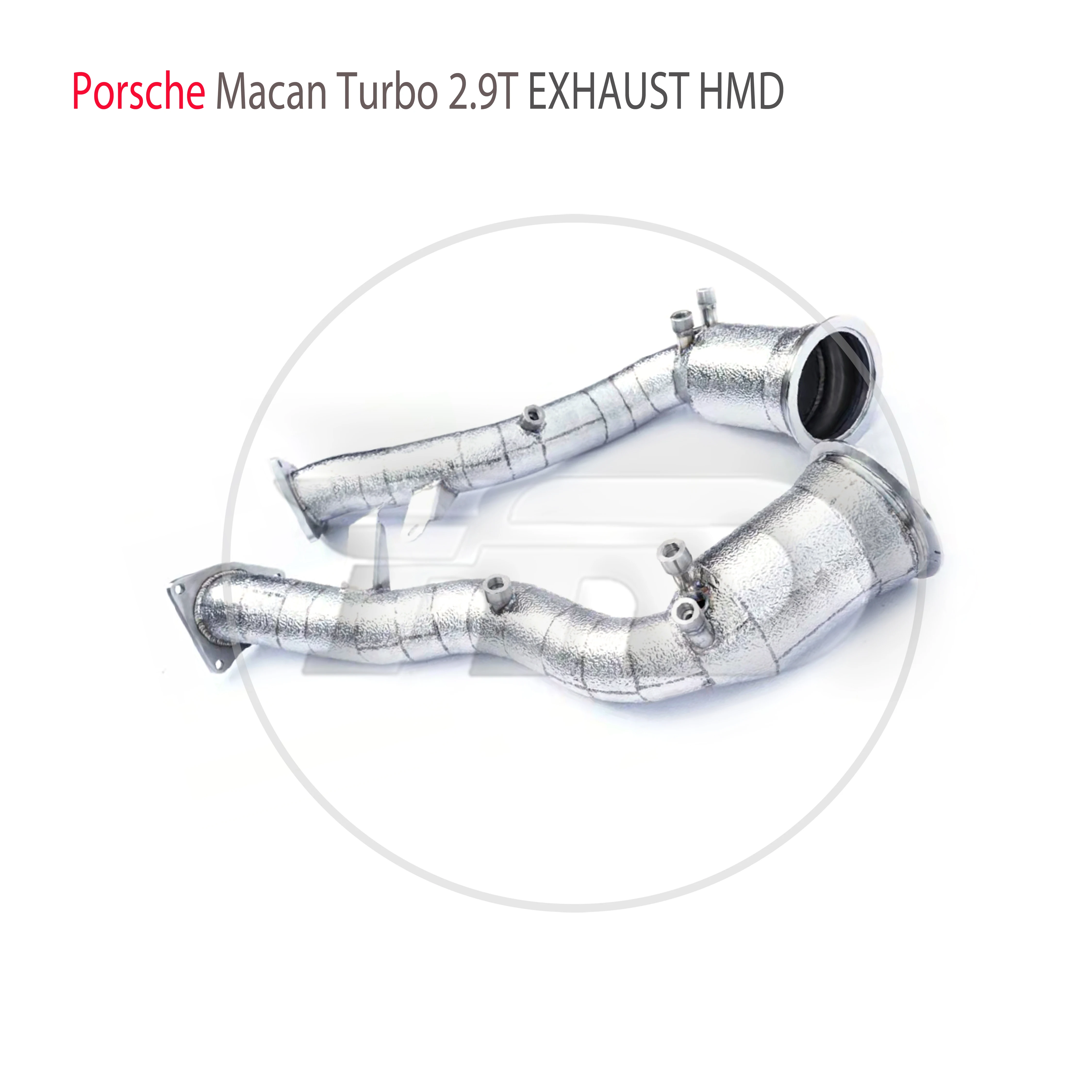 

HMD Exhaust System High Flow Performance Downpipe for Porsche Macan Turbo 2.9T Car Accessories Converter Header With Catalyst