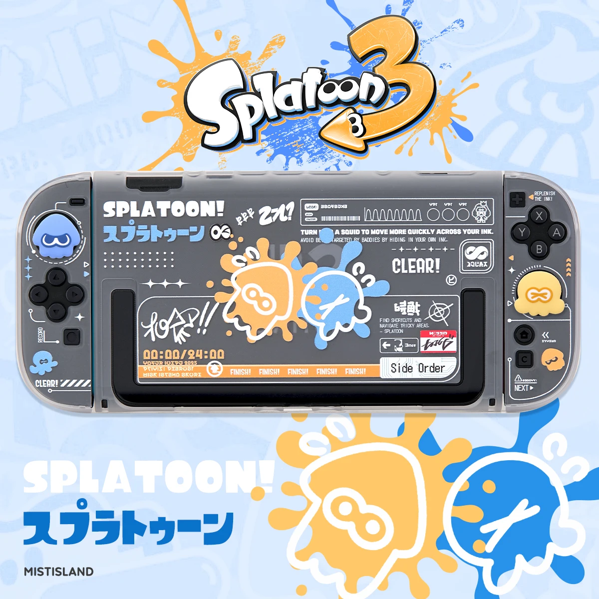 Nintendo Switch Lite + Splatoon 2 + ケース NINTENDO SWITCH CARRYING CASE & SCREEN PROTECTOR SPLATOON 2
