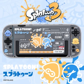Splatoon 3 Protective Case for Switch 2 - Two-Piece Split Shell Design - NS2 Console Accessories Gaming Cover 1