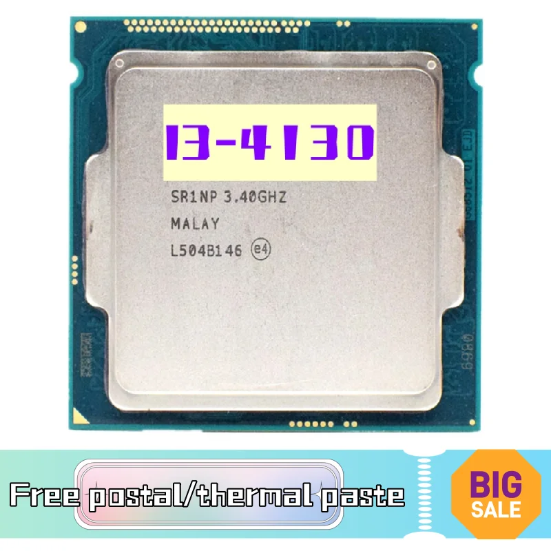 

Процессор Core i3 4130 3,40 ГГц LGA 1150 SR1NP