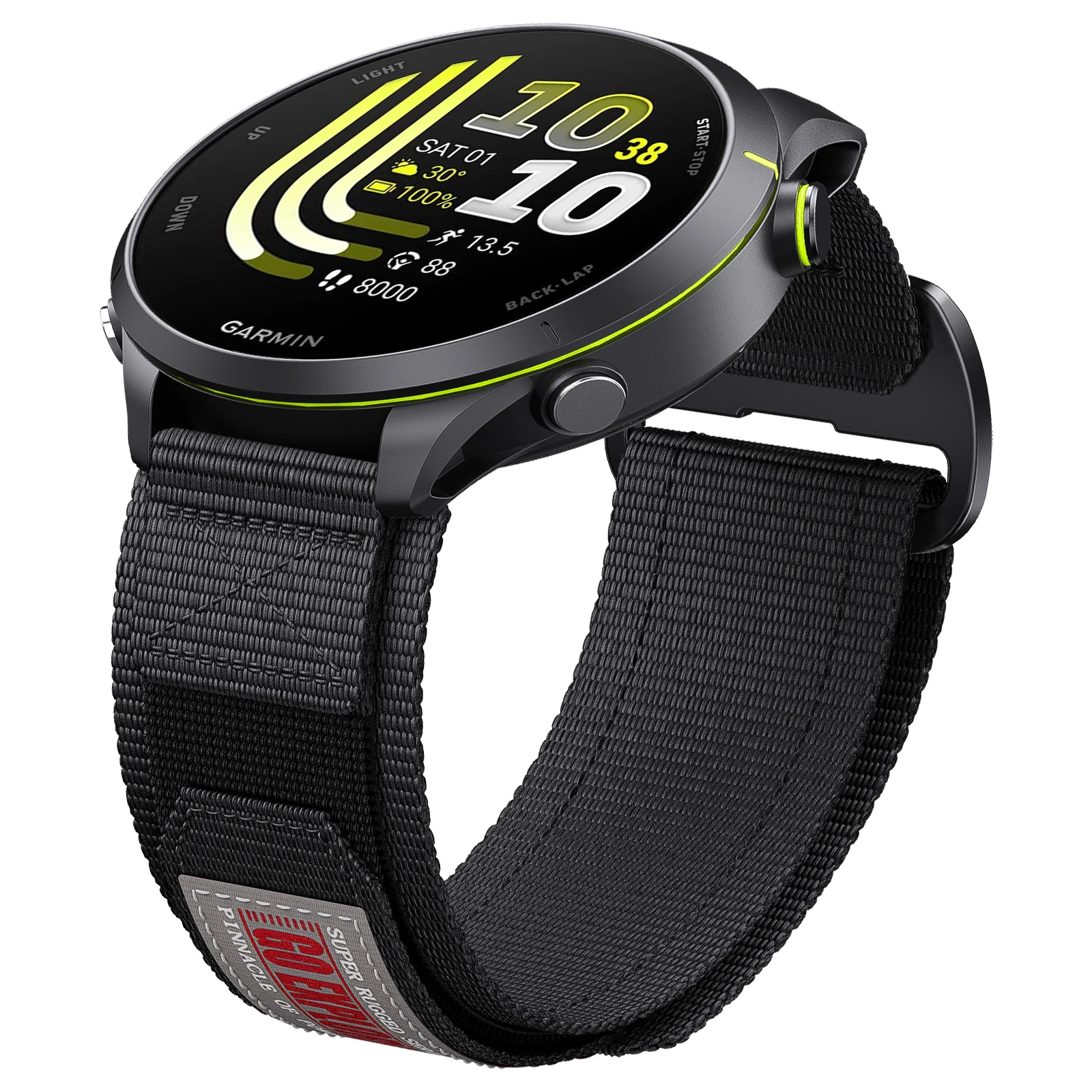 Versatile Sports Nylon Watch Strap - 22mm/20mm, Breathable and Durable Wristband