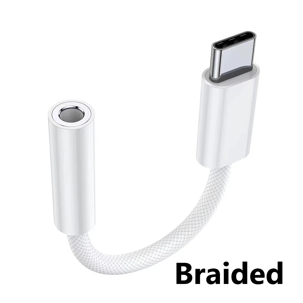 ตัวเลือกสินค้า อะแดปเตอร์ USB-C เป็น 3.5 มม. แปลงหูฟังมือถือ