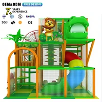 Vibrant Color Kids Indoor Playground Equipment for Children with Soft Rainbow Climber and Fun Slides for Daycare Centers Joy