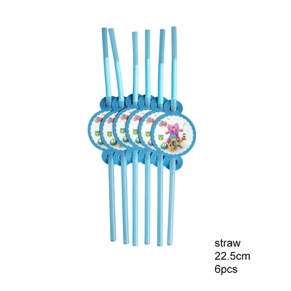 6pcs straw