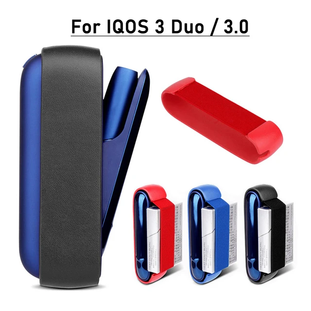 Custodia protettiva completa per fascia elastica portatile in pelle a 3  colori per IQOS 3.0 custodia esterna per accessori IQOS 3 DUO - AliExpress