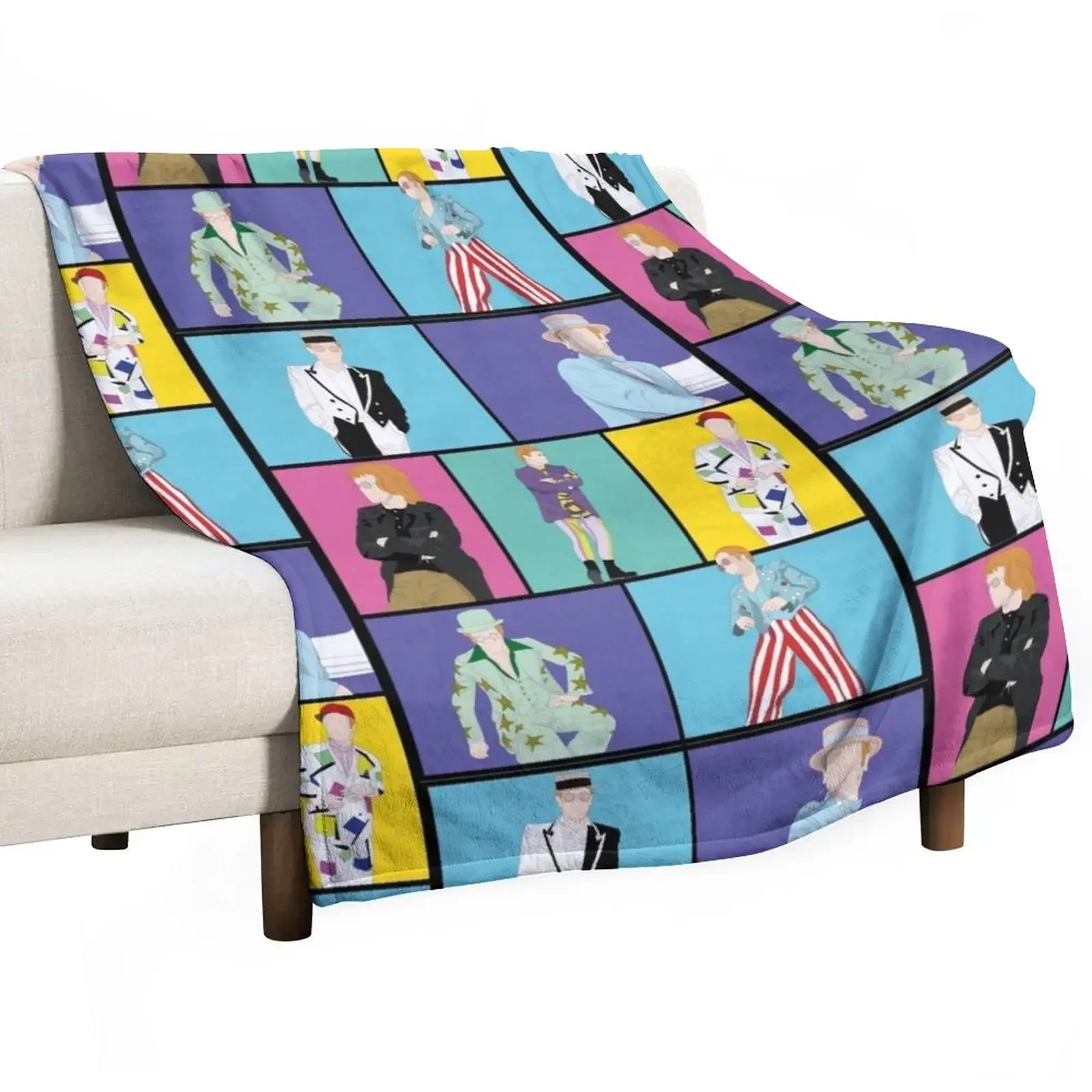 

Nikita Throw Blanket fluffy Flannels Decoratives Blankets