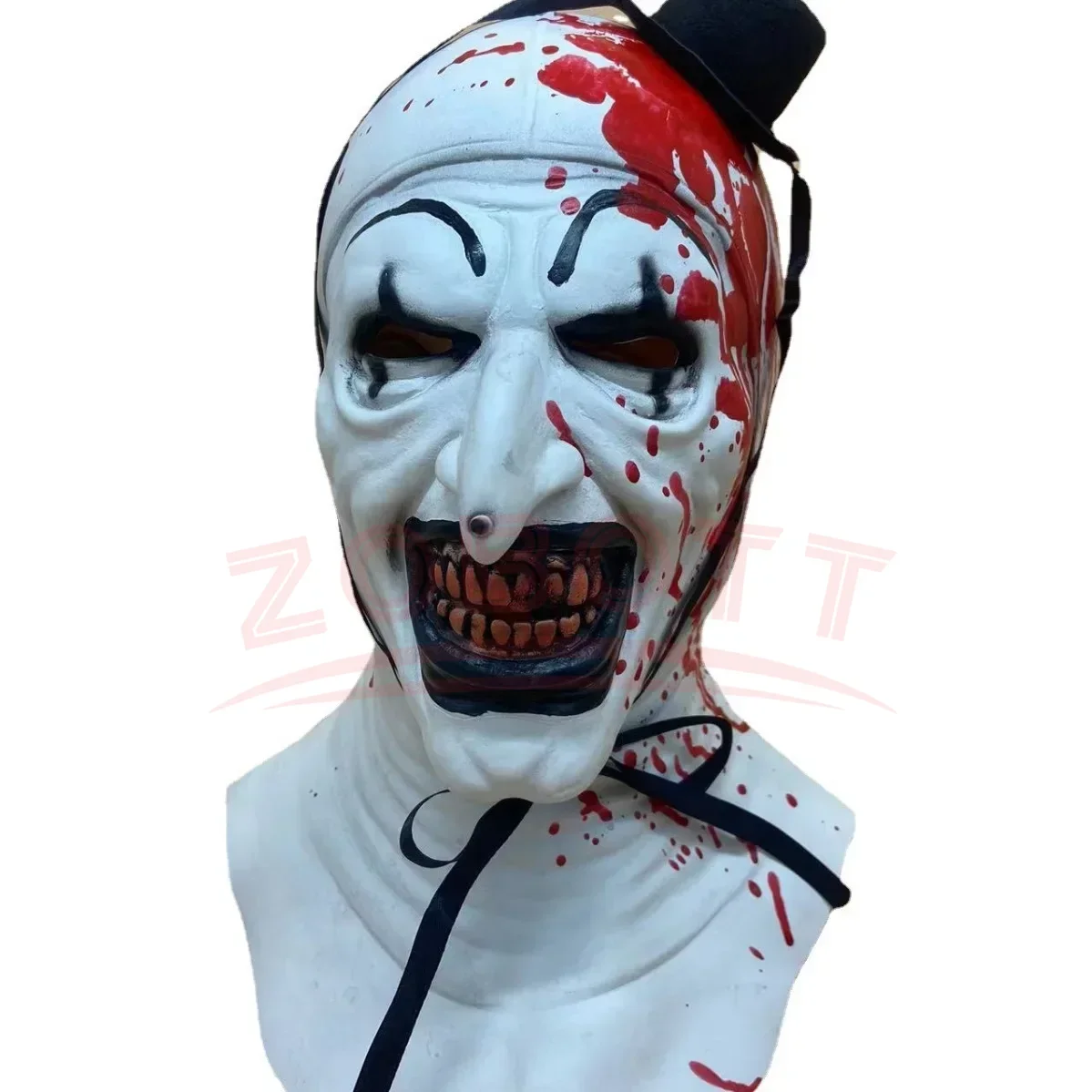 Costume Clown Horror Nero E Bianco - Tuta Cosplay Per Halloween, Carnevale E Feste A Tema