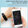Montre connectée Bluetooth 120 mAh