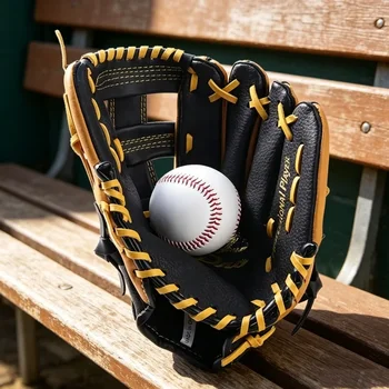 Genuine Leather Catcher Baseball Mitt 1
