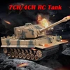 RC Tank Military War Battle United States M1 Leopard 2 Remote Control Toy Car Tactical Model Electronic Toys for Boys Children 1