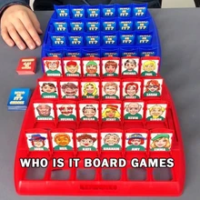 

Who Is It Classic Board Games Interactive Party Game Family Memory Guess Game Kids Funny Guessing Montessori Antistress Toy Gift