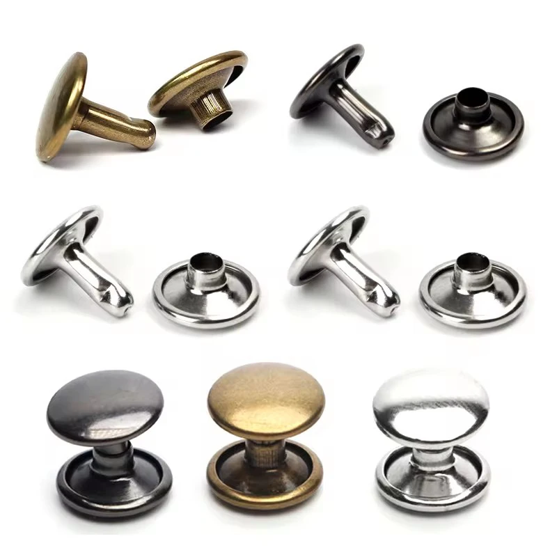 Double-Sided Rivet Installation Tools Europe Button Machine Special Mold (12mm+M6) Nail Buckle Sewing Snap-Fastener Machine Die 4