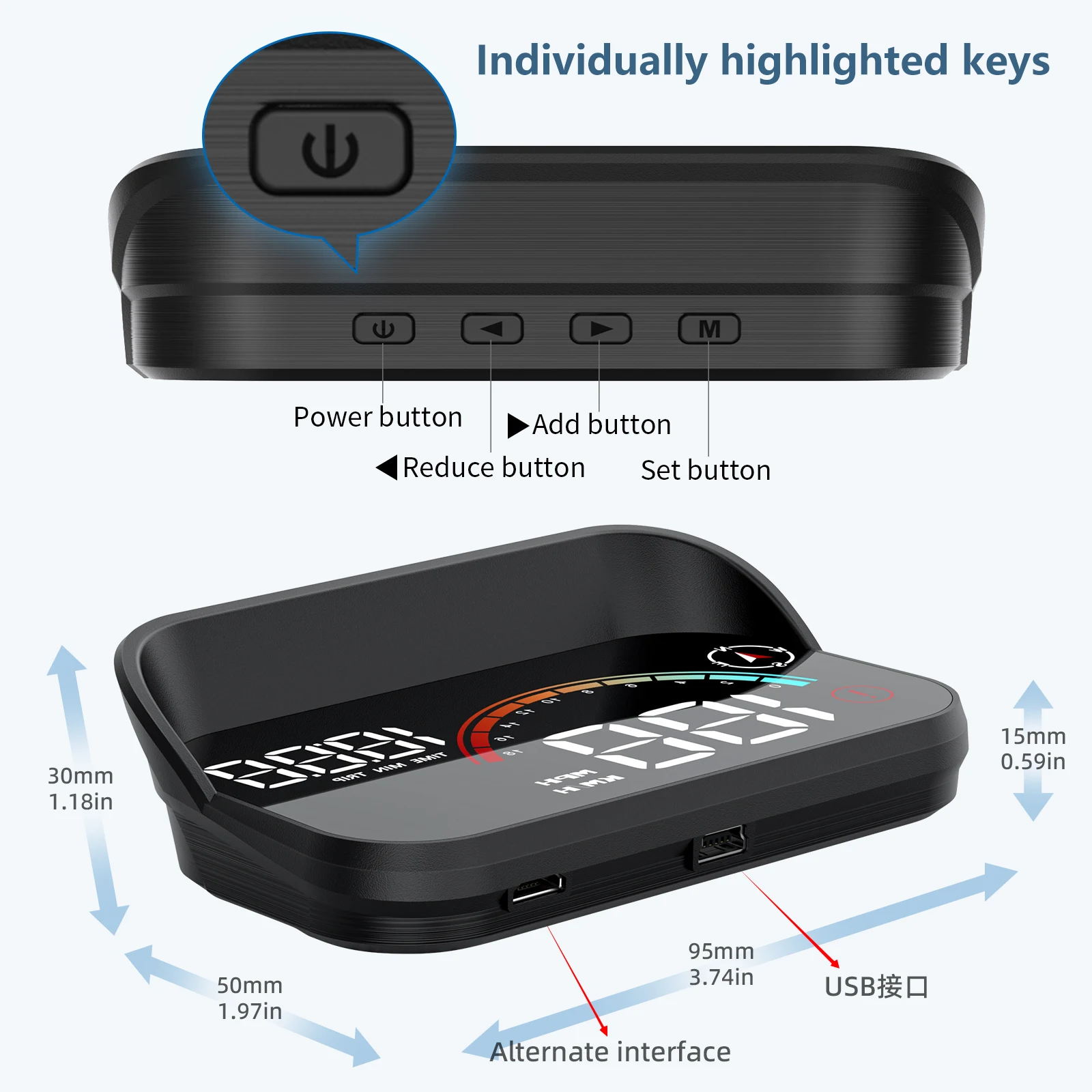 M22 ڵ ӵ GPS HUD º ǻ ڵ ,  ÷ Ʈ,  ð ħ,  