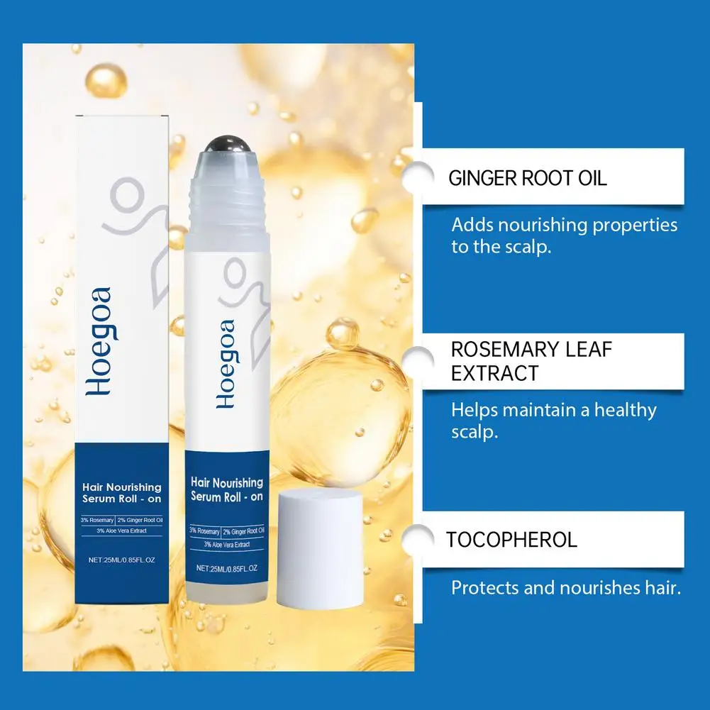 سيروم للشعر بالزيت العطري لتقوية فروة الرأس