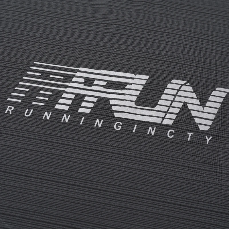 Printing Run Short Sleeves Gym Breathable Fashion Compression Sport Polyester Tee Men Workout Tranning Quick Drying Tshirt 5