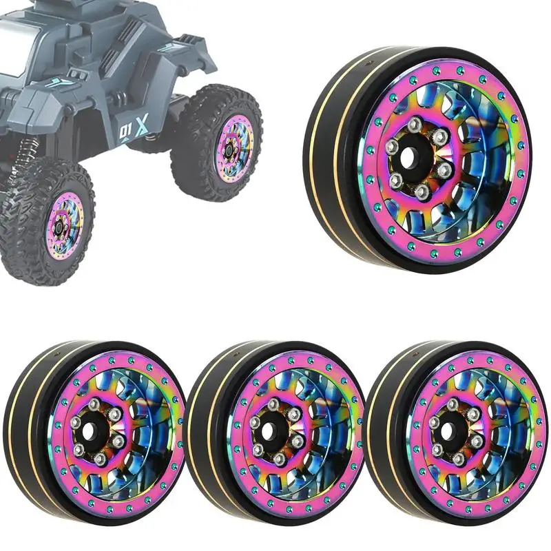 

RC Wheel Hub Car Hub Tires RC Rims Wheel Meticulous Design Remote Control Wheels For Easter Birthday New Year And Christmas