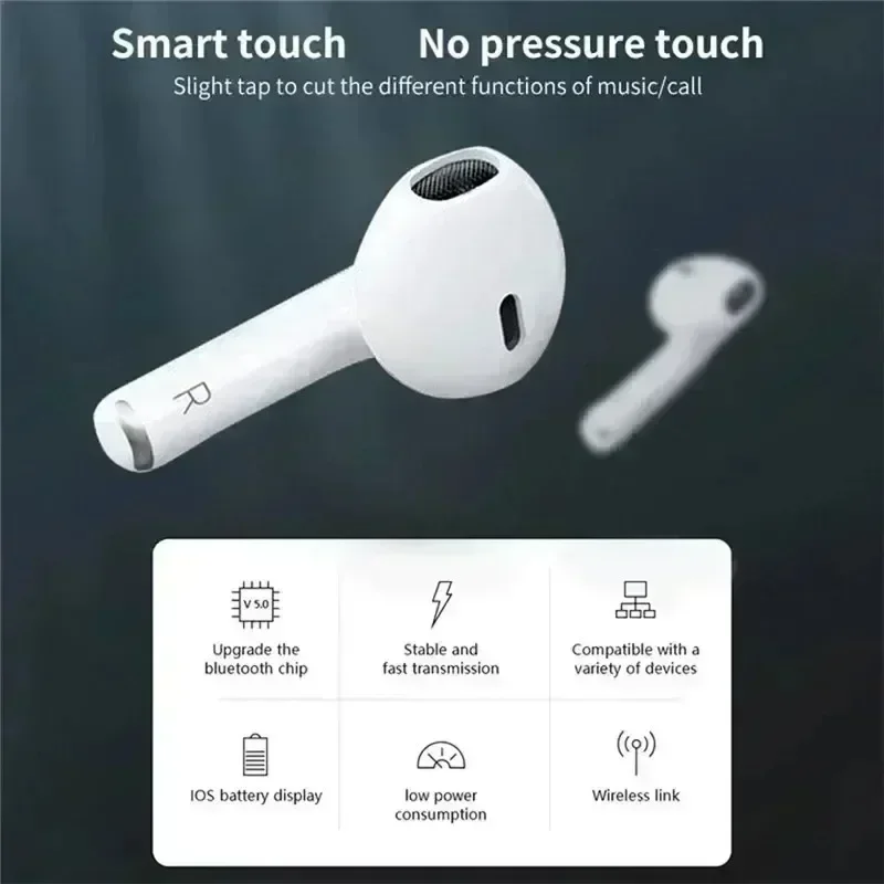 NEW  Pro 6 TWS Wireless Headphones with Mic Fone Bluetooth Earphones Sport Running Headset for Apple iPhone Xiaomi Pro6 Earbuds 3