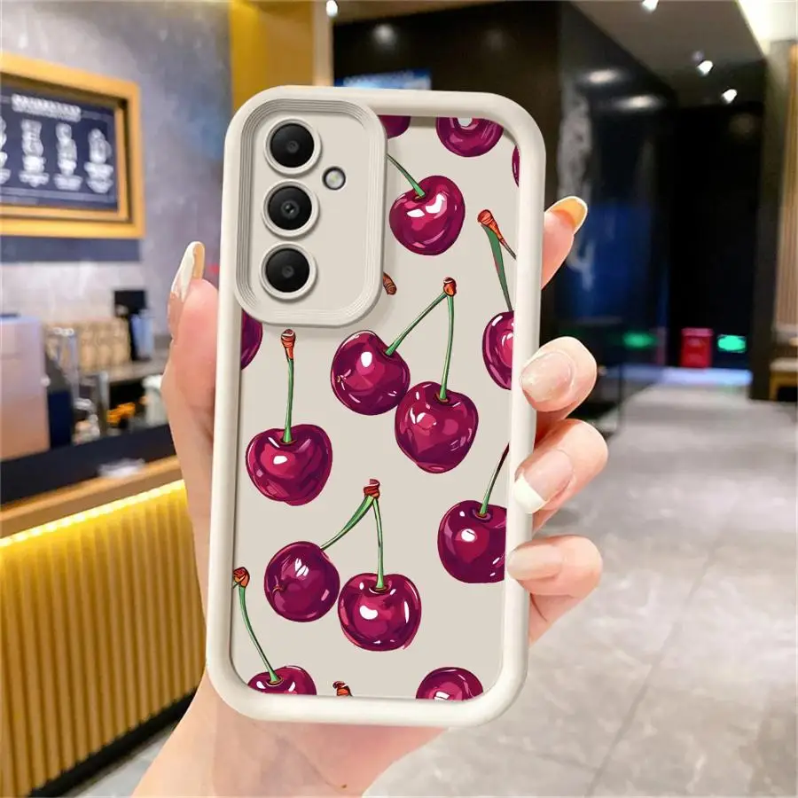 Fruit Cherry Pattern Phone Cover Case