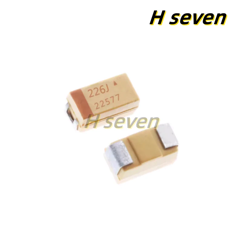 

10pcs 1206 SMD Tantalum Capacitor 3216 A Type 6.3V 22UF ±10% TAJA226K006RNJ 226J