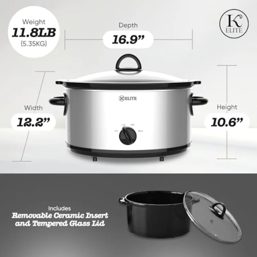 7 Quart Slow Cooker 4