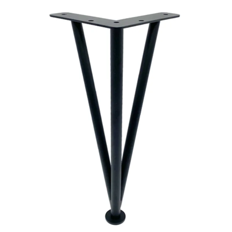 1PC 20cm-40cm Gold Iron Table Legs Metal Hardware Furniture Foot Stainless Steel Adjustable Tilt Cabinet