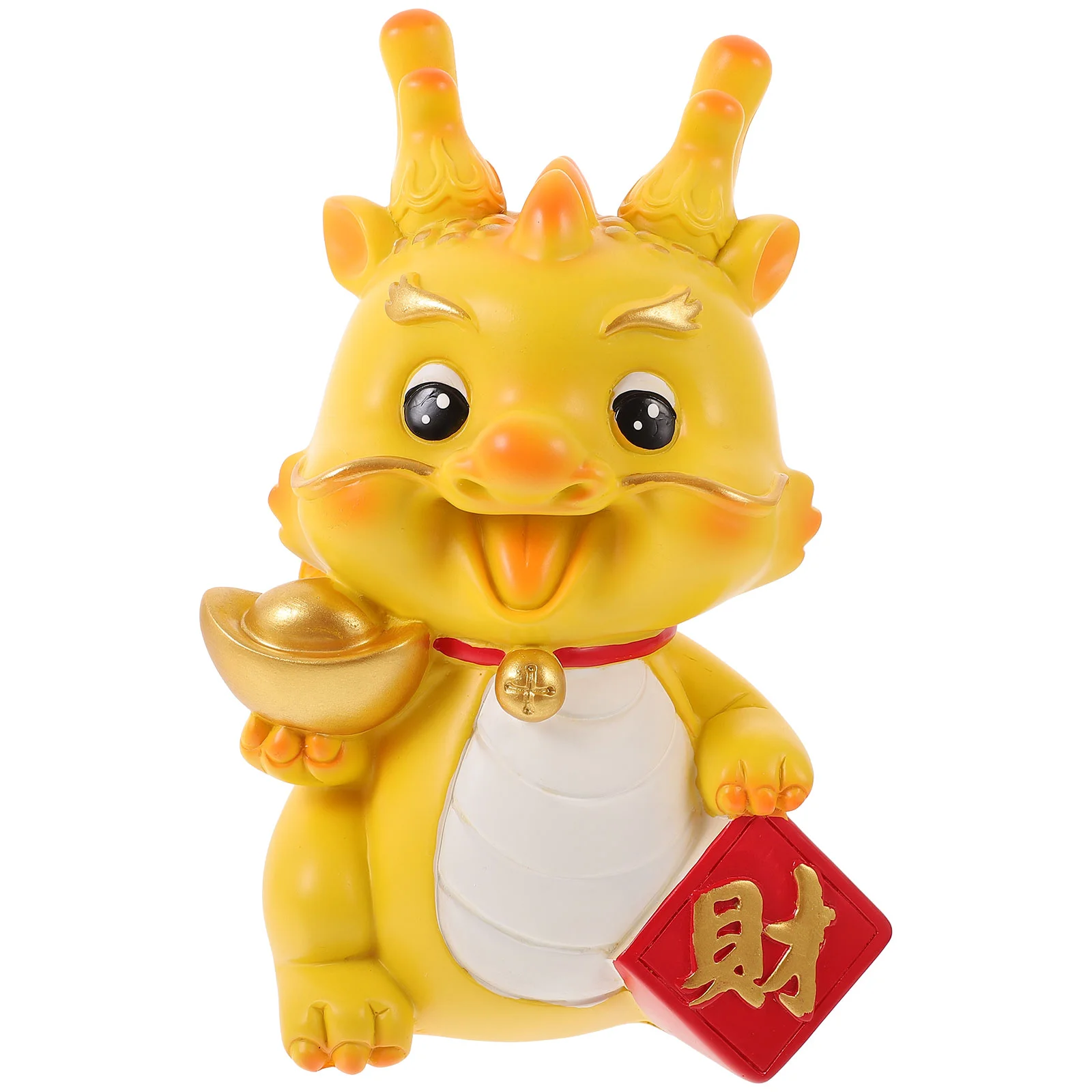 

Zodiac Dragon Piggy Bank 2024 Year The Dragon Mascot Monkey Saving Bank Fengshui Dragon Statue 2024 Chinese New Year Favors