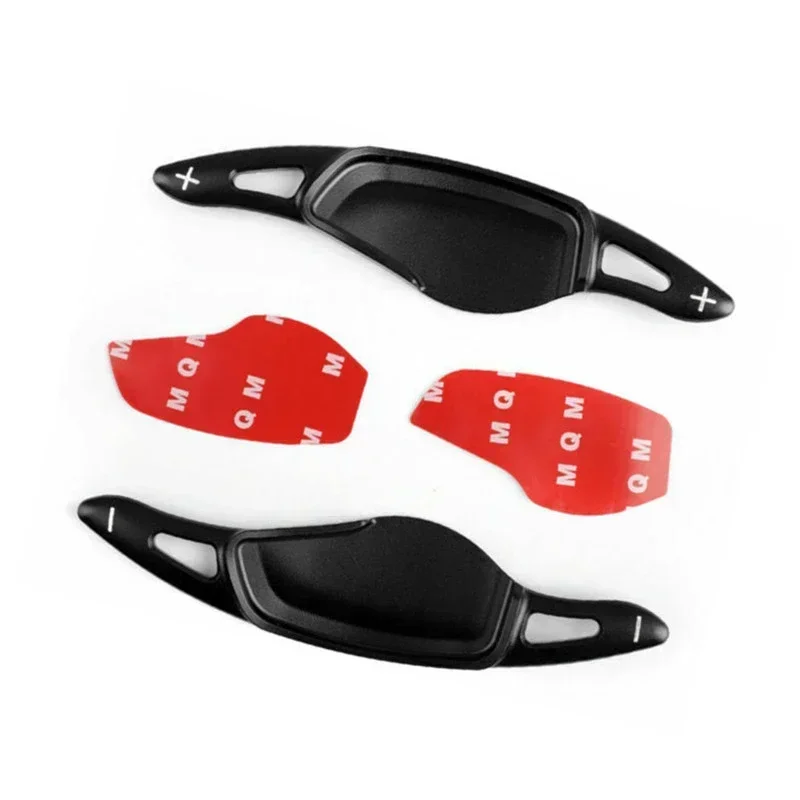 2Pcs 자동차 스티어링 휠 시프트 패들 시프터 확장 알루미늄 BMW 5 시리즈 G20 G30 G38 7 시리즈 G11 G12 X4 F26 M5 F90