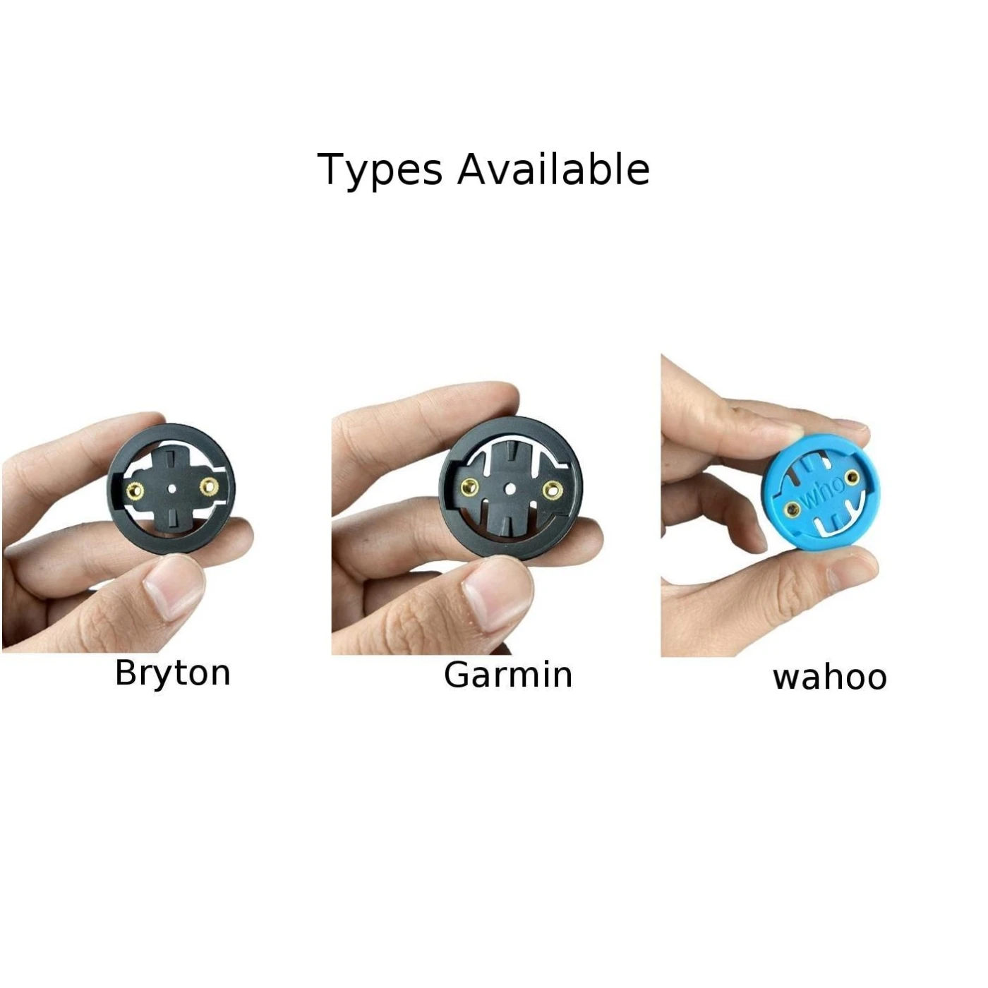 Bicycle Computer Bracket Fixed Base Female Seat Repair Parts For GARMIN Bryto For Wahoo Black/blue Plastic Base Cycling Accessori