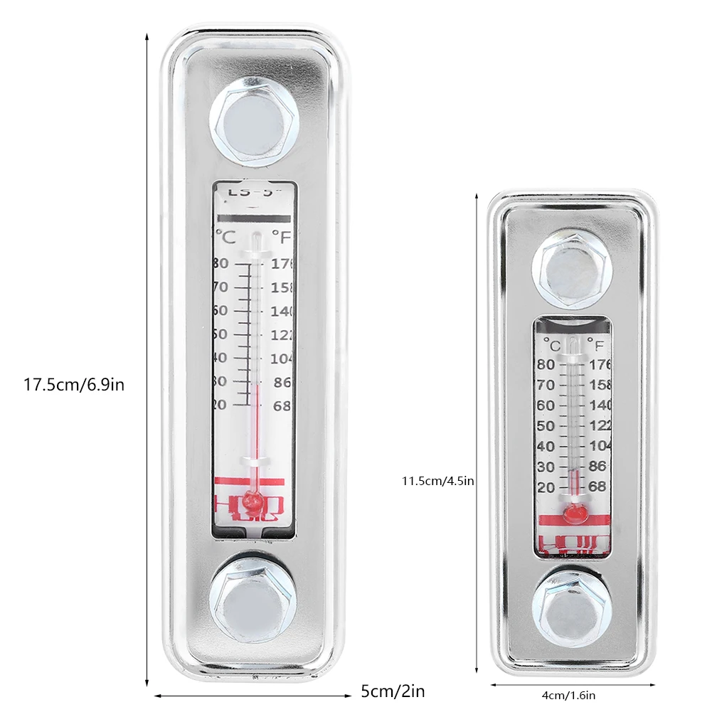 Oil Level Gauge High Temperature Resistance Corrosion Resistance Oil Level Gauge with Intuitive Display for Hydraulic System