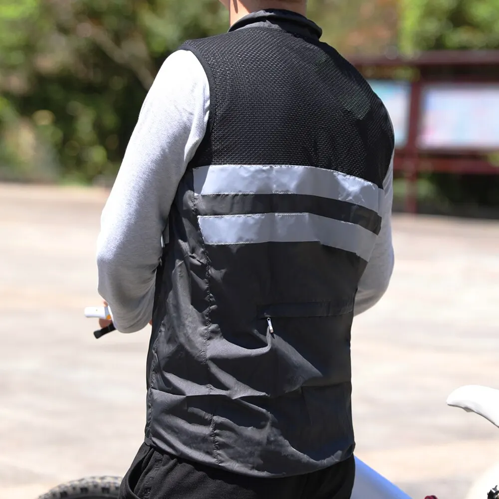 Cycling Vest Mens Ladies Windproof Breathable