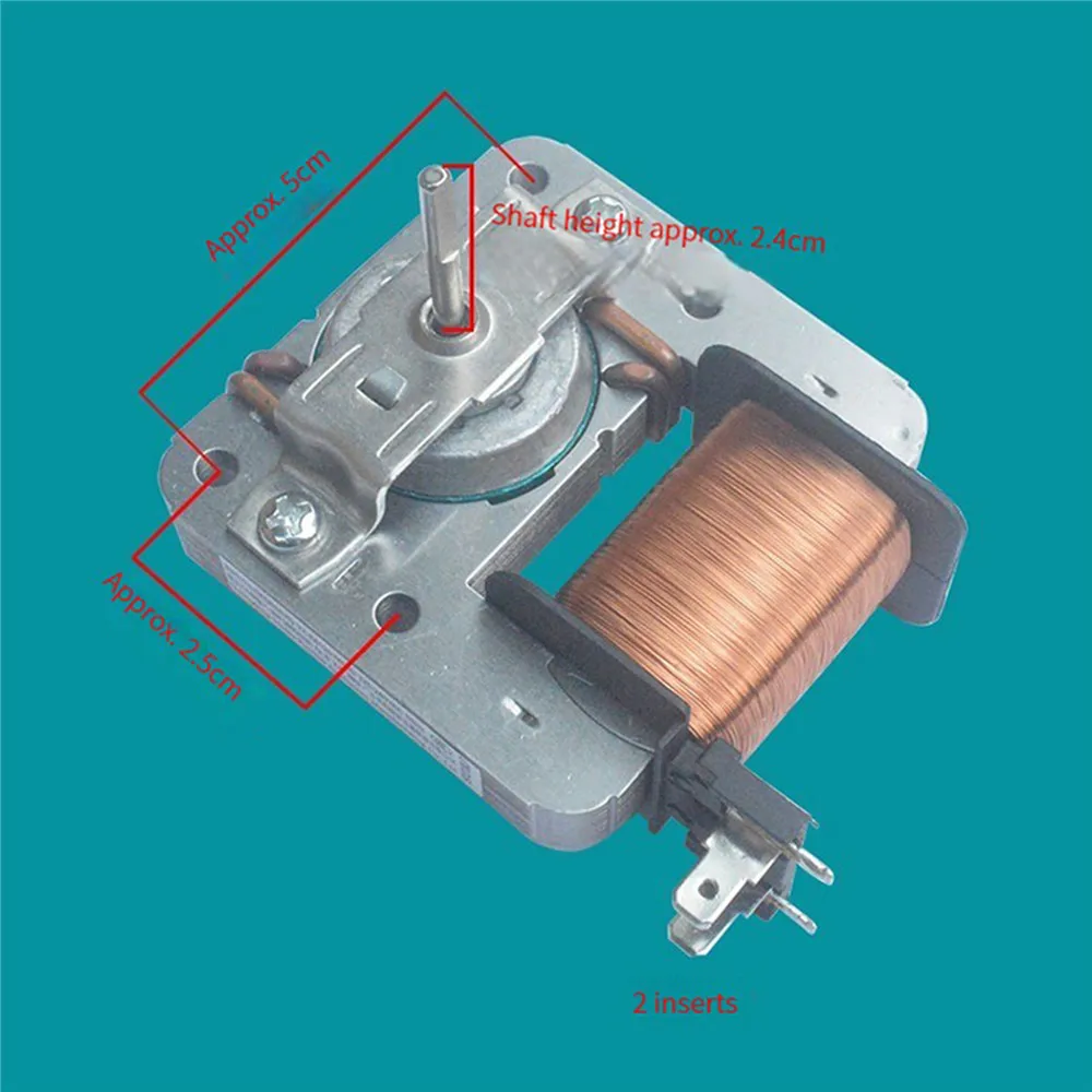 2 Pins Microwave Oven Cooling Fan Motor MDT-10CEF18W Microwave Oven Replacement Parts