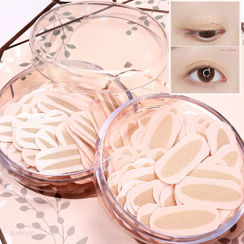 150Pcs Professional Makeup Double Eyelid Sticker Invisible Eye Makeup Tape  Sticker Self Adhesive Stickers Double Eye Tape Tools - AliExpress
