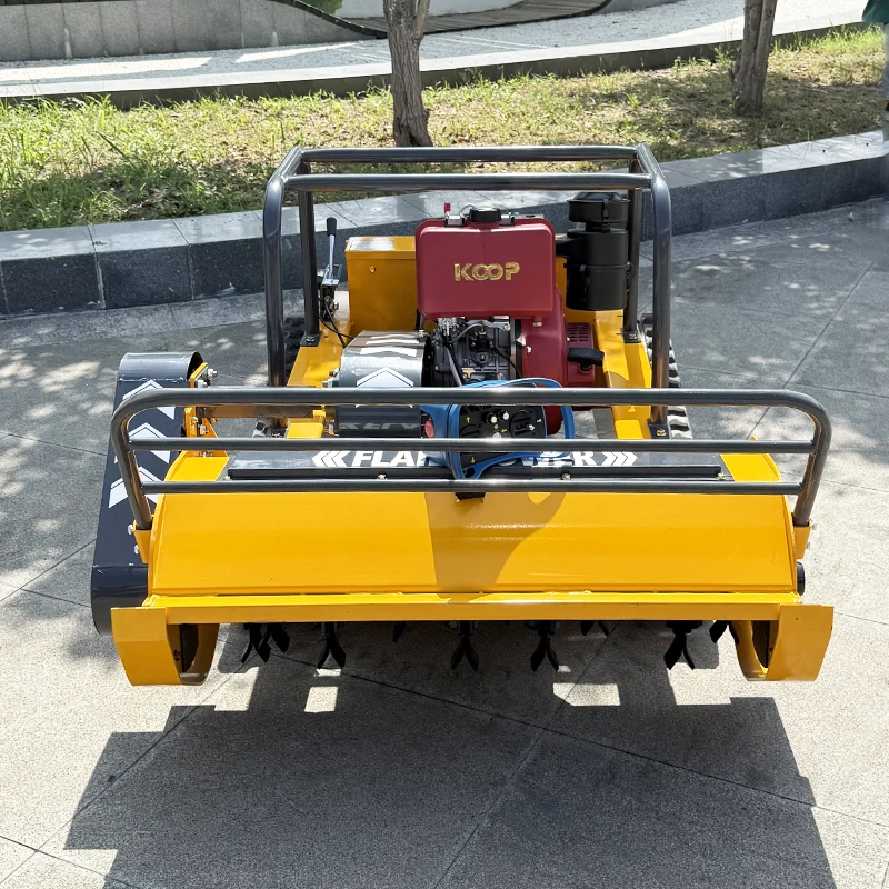 Tosaerba da giardino Flail di vendita caldo personalizzato - Nuovo modello RC multifunzionale per la manutenzione delle aziende agricole - immagine 3
