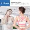Babaka Posture Corrector for Women and Men,Breathable Back Support Straightener, Adjustable Upper Back Brace Shoulder Posture 4