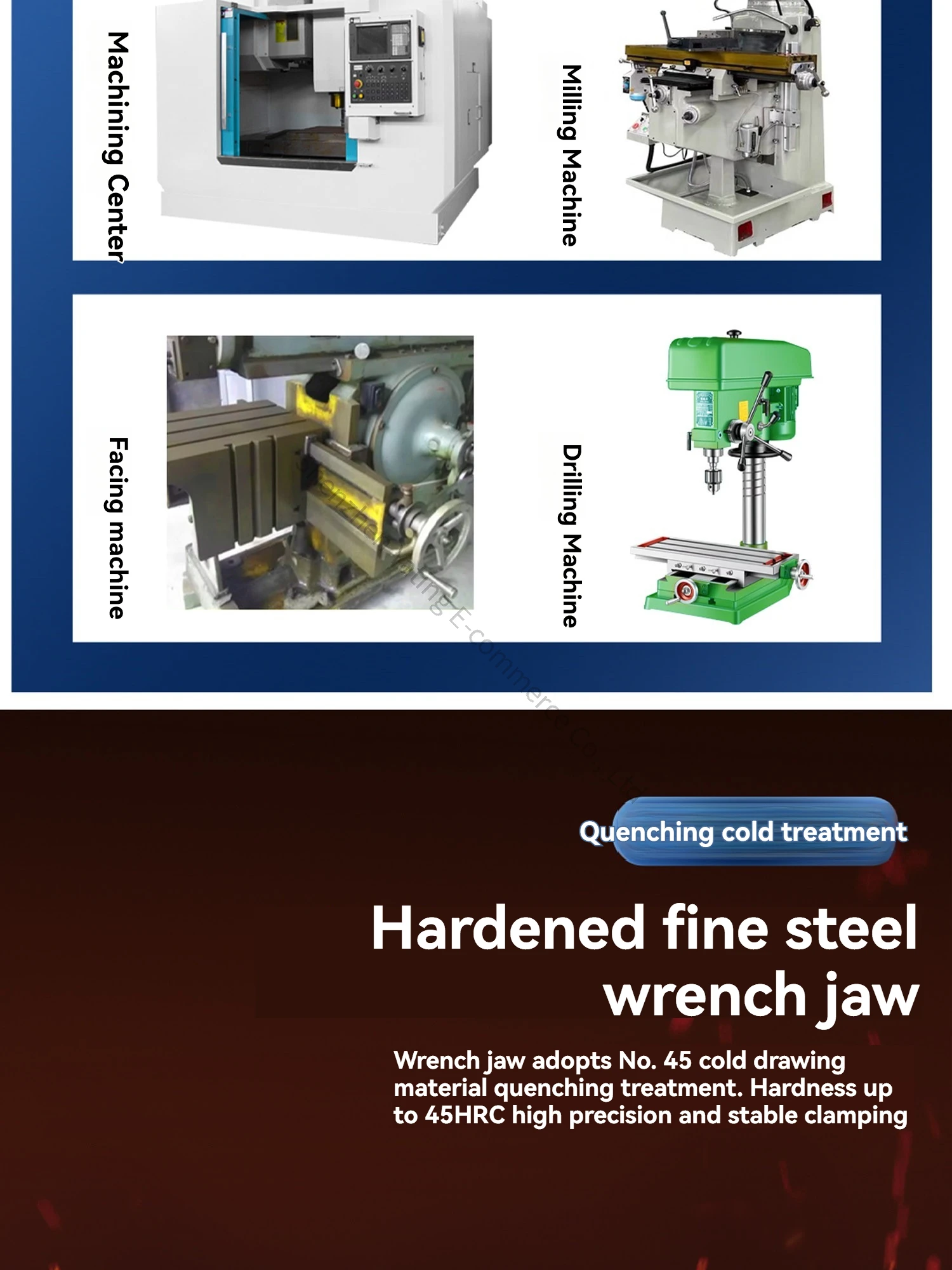 4Inche Heavy Duty Tiltable Pliers, Angle Table Pliers, Drilling Machine, Milling