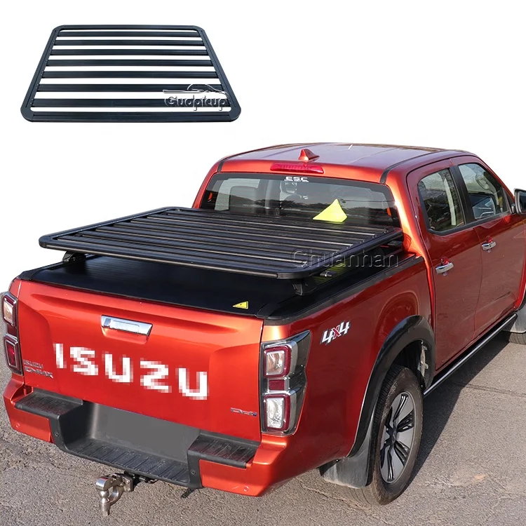 

Pickup Aluminum flat luggage carrier car roof rack nissan navara d40 platforms Rack for isuzu dmax