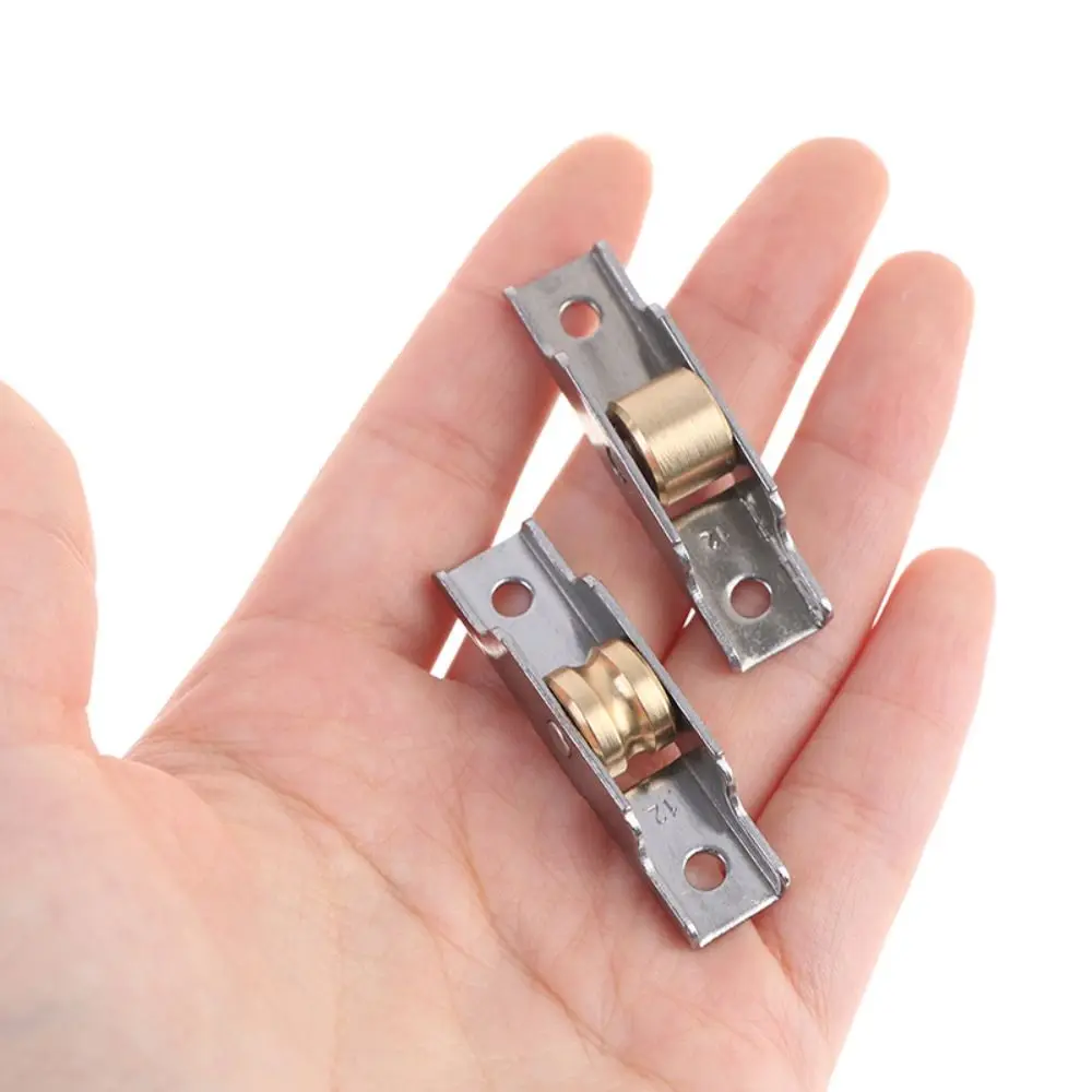 Description Picture 5 of itemUpper Wheel Window Pulley Stainless Steel Sliding Door Window Rollers Hardware Furniture Sliding Window