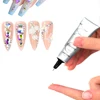 15g Nail Art Rhinestone Glue Gel For Sticky Rhinestones Diamond False Nails Super Adhesive Gems Jewelry Decor UV Nail Polish Gel 1