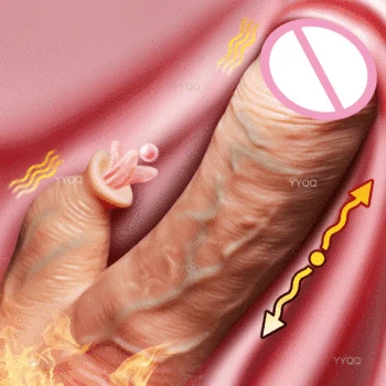 Dildo Vibrator Female Retractable Swing Tongue Licking Clitoris Vibration Sex Toy Remote Control Masturbator Heating Adult 18 3