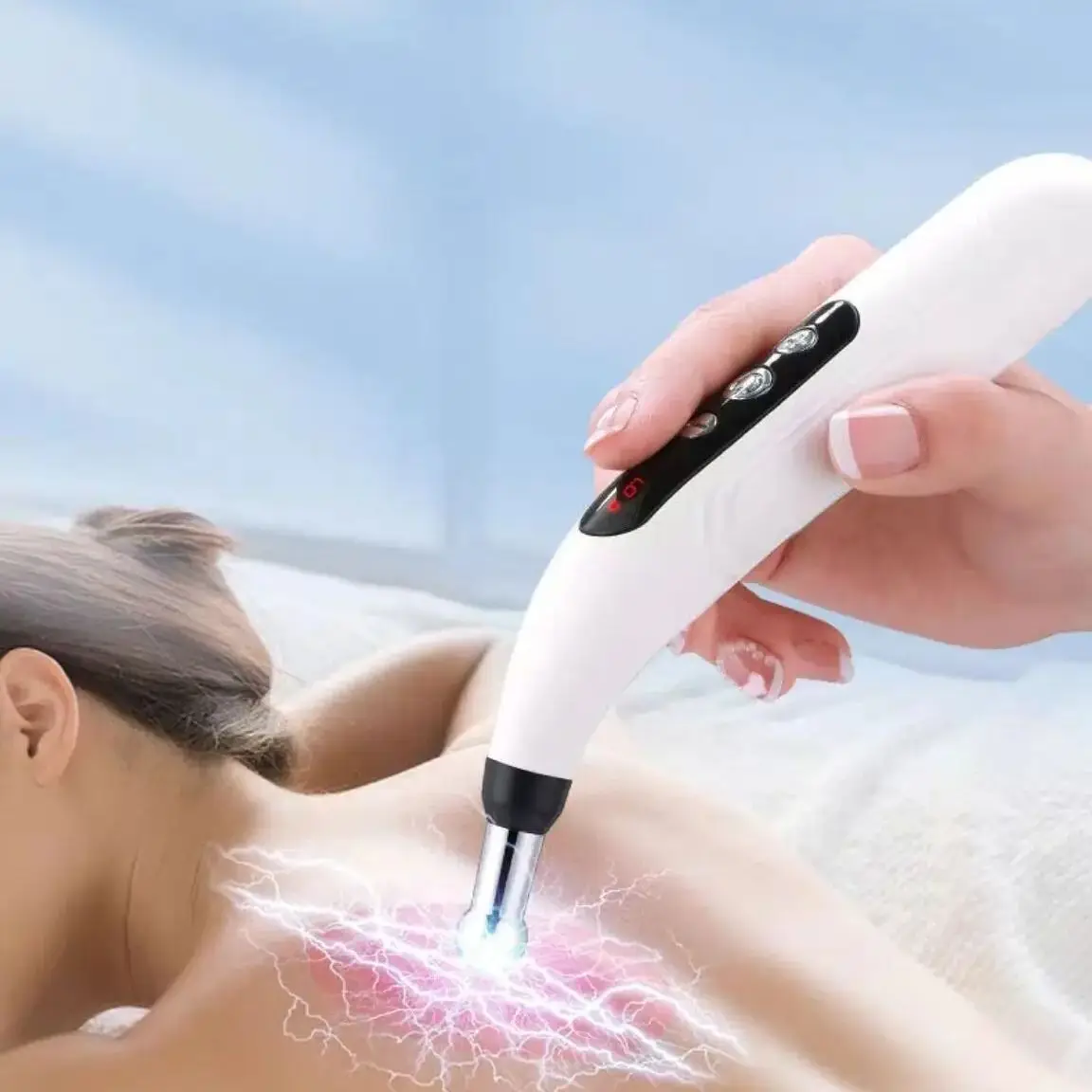 

Full Body Tens Muscle Electrostimulator EMS Acupuncture Therapy Digital Meridian Massage Electronic Acupuncture Energy Pen