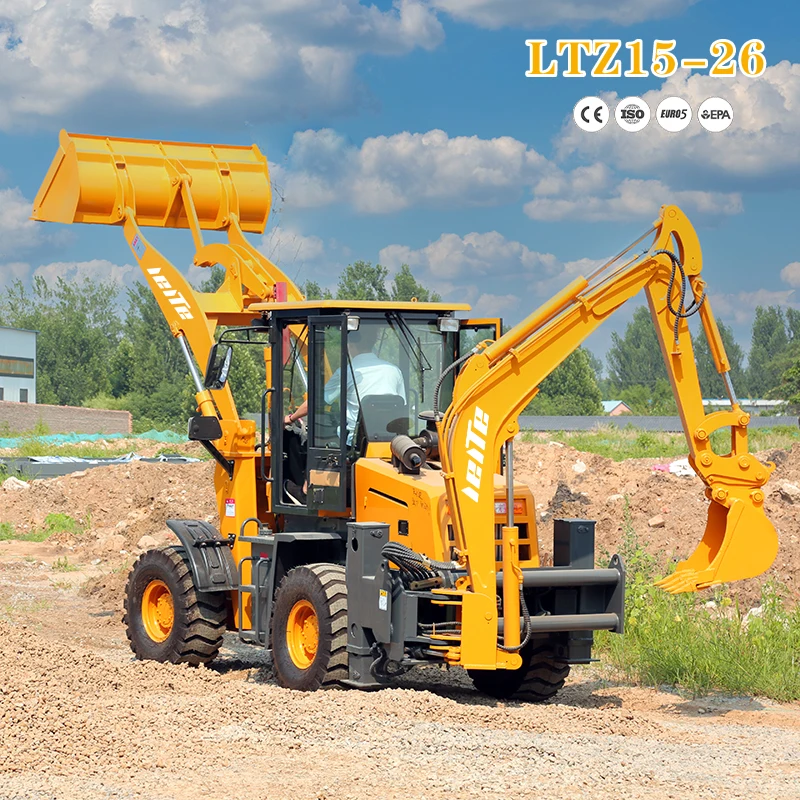 New Design Backhoe Breakout Force 28kn Excavator Front End Mini