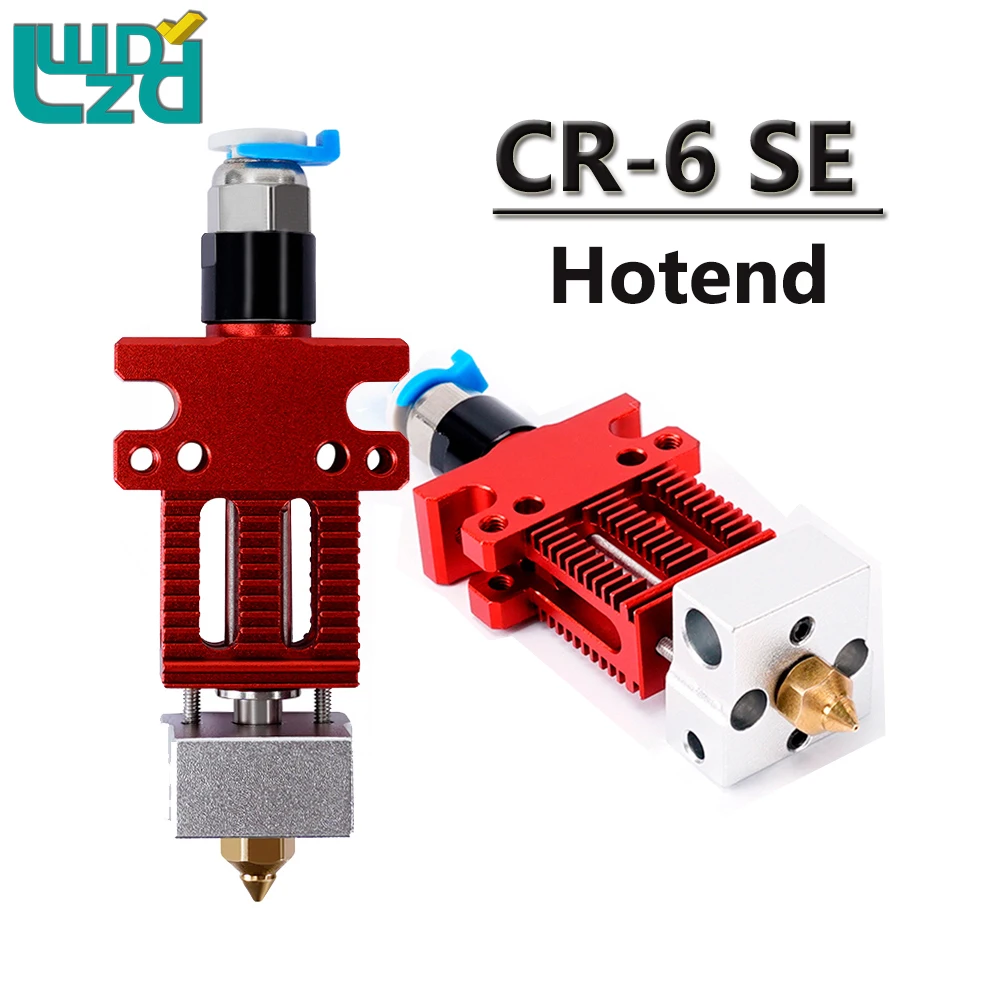 

For CR-6 SE J-Head Extruder Hot End 3D Printer Parts For CR-5 CR5 PRO CR6 SE Assembled Hotend All Metal Print Head Extrusion