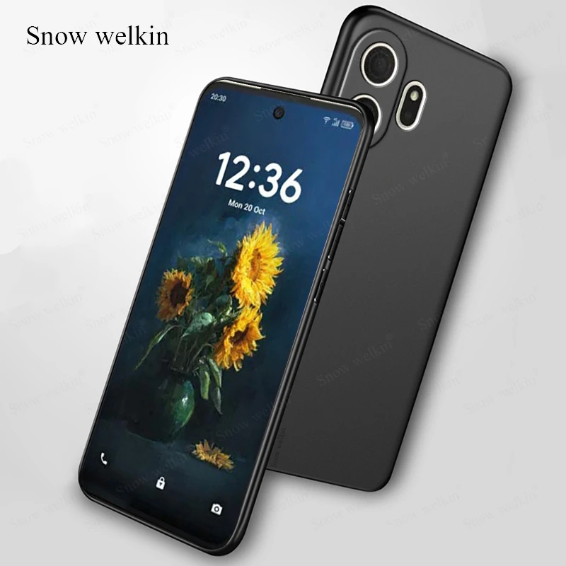 Premium TPU Soft Silicone Case for TCL NxtPaper 70 Pro - Durable Back Phone Cover