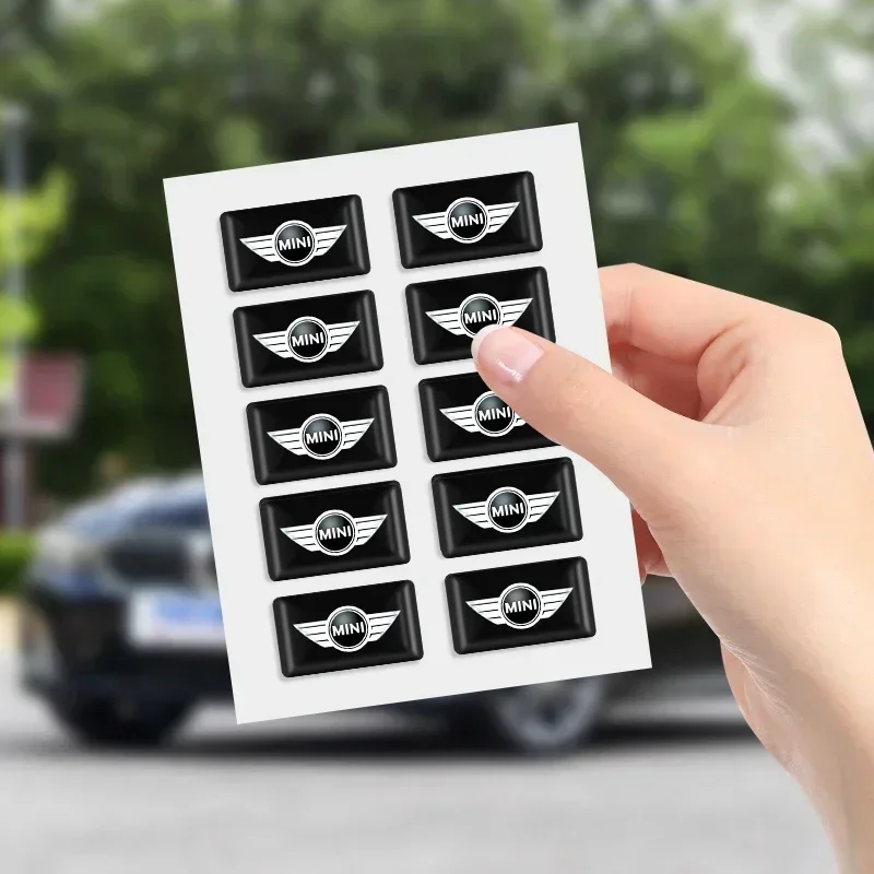 자동차 DIY 인테리어 장식 스티커 스티어링 휠 대시 보드 데칼 BMW 미니 쿠퍼 컨트리 맨 클럽 맨 R55 R56 R60 F54