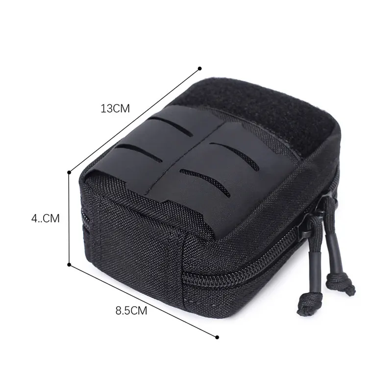 Outdoor Mini Medical Molle Waist Bag Survival Tool First Aid Storage Pack Tactical Pouch Camping Hunting  coin pouch 6