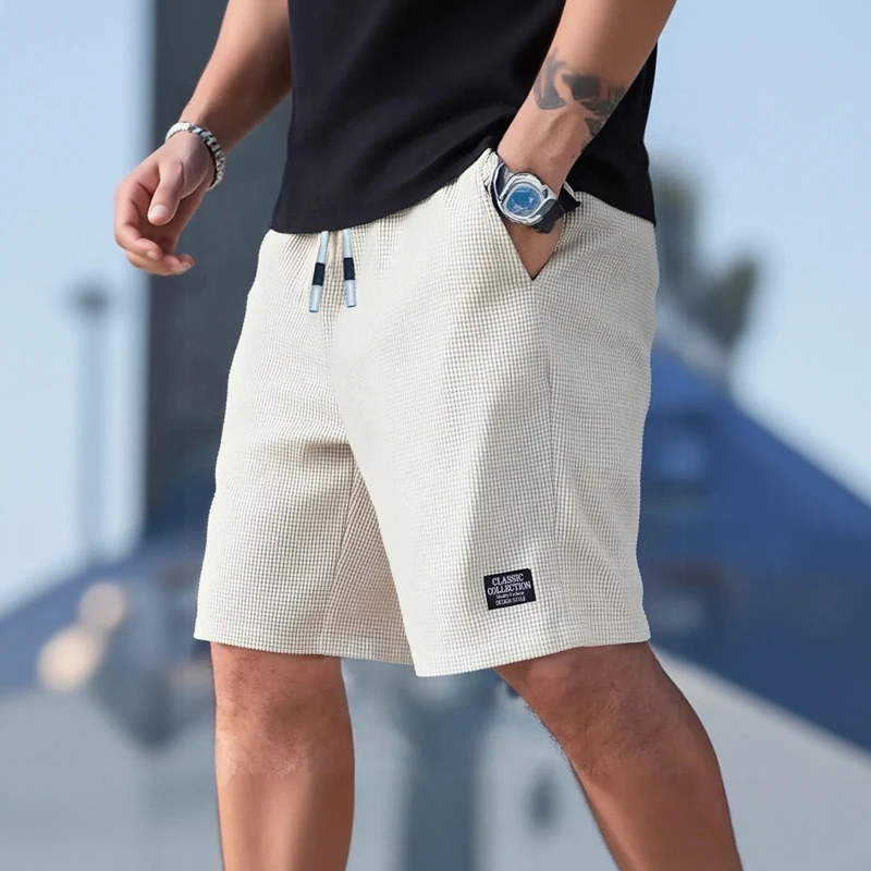 Men' Shorts, Pants, Beach Sports Textured Fabric, Breathable Suitable for...
