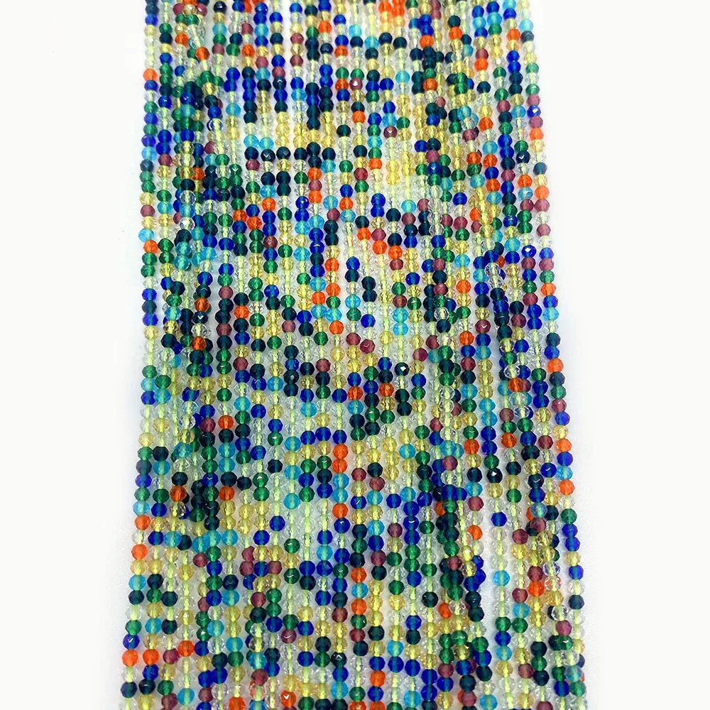 Natural Stone Stained Glass Spinel Beads Suitable For Diy Making Jewelry Jewelry Bracelet For Women'S Necklace Accessories