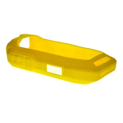 Enhanced Protective Case with Dual 9H Tempered Glass Screen Protectors - Silicon (Yellow)